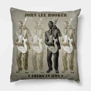 John Lee Hooker - American Icon Pillow