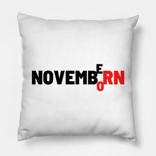 November born Pillow