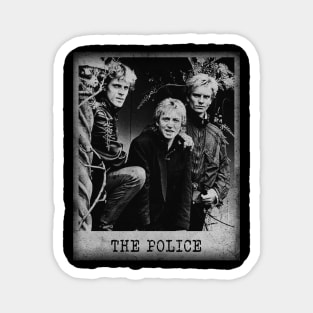 The Police // Minimalist Fanart Magnet