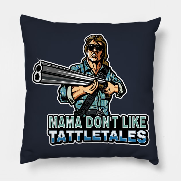 Tattletales Pillow by AndreusD