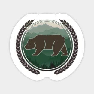 bear nature forest wildlife Magnet