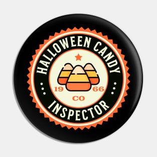 Candy Inspector Pin