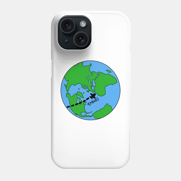 Travel Phone Case by CalliesArt