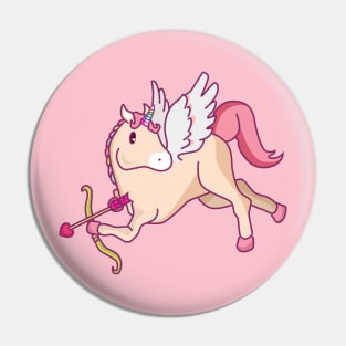 Valentine Unicorn Pin