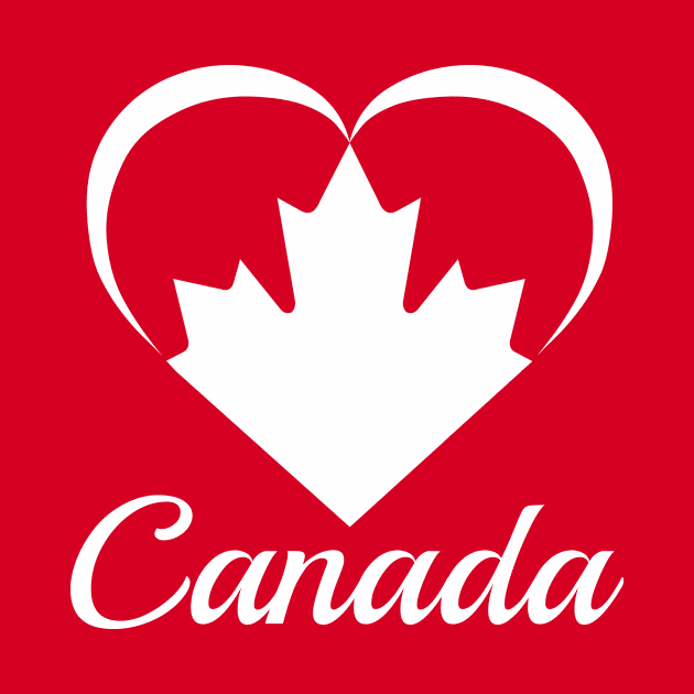 Canada Heart 2018 White by beerman