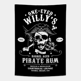 One-Eyed Willy's Barrel Aged Pirate Rum Tapestry