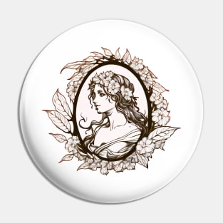 Venus with flowers Pin