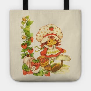 Vintage Strawberry For You Tote