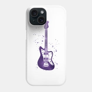 Offset Body Style Electric Guitar Universe Texture Phone Case