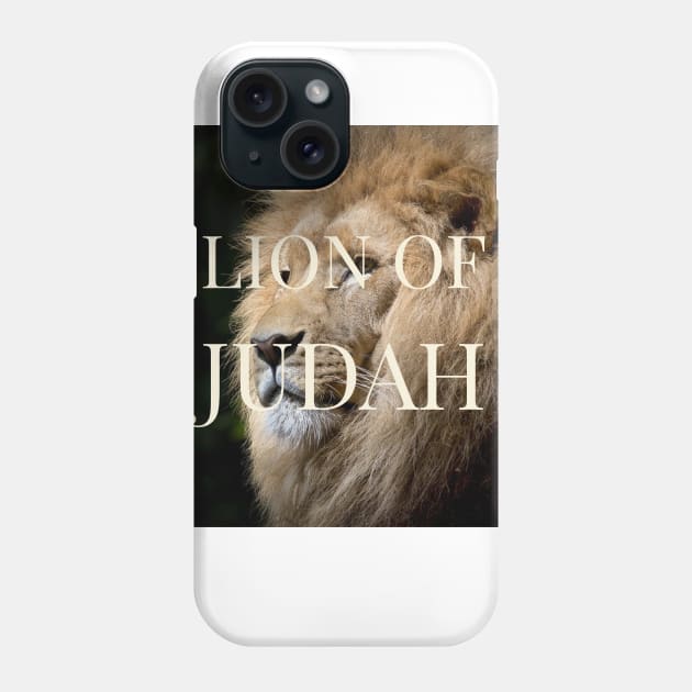 Lion of Judah Phone Case by Imaginate