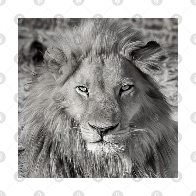 Portrait Of A Lion by ArtoTee