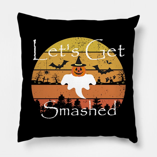 Lets Get Smashed Pillow by kirayuwi