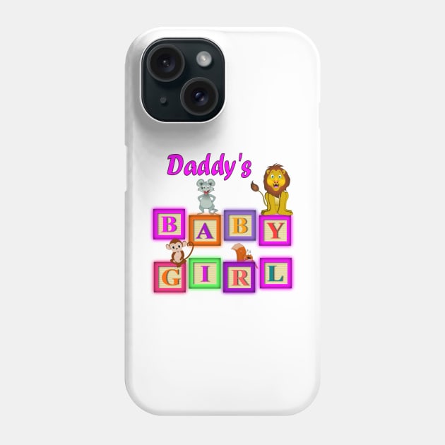 Daddy's Baby Girl Phone Case by Ruggeri Collection