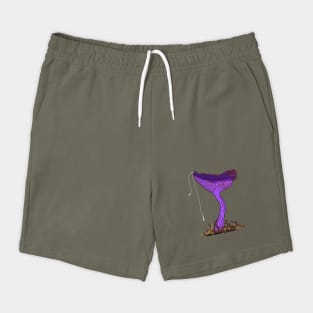 Bungee Jumping Amethyst Deceiver Mushroom Shorts