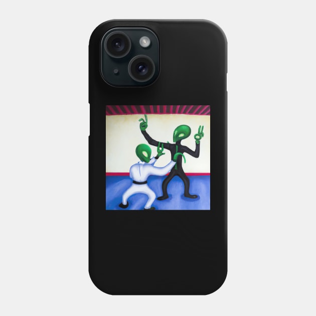 Kung Fu Aliens Phone Case by KFX Productions