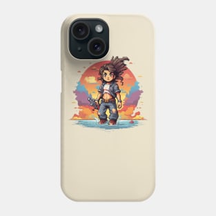 Pixel Girl Warior Phone Case