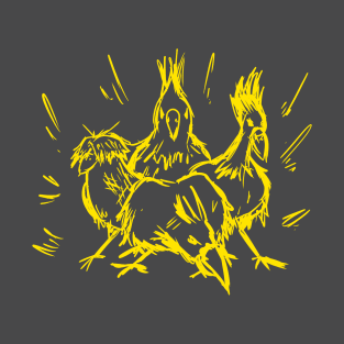 The Bad Birds (Yellow) T-Shirt