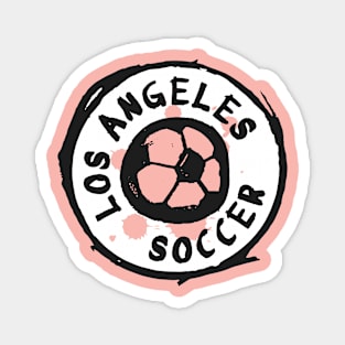 Los Angeles Soccer 01 Magnet