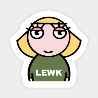 LEWK. she's got the Lewk Magnet