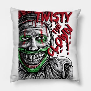 Twisty The Clown American Story Horror Halloween Pillow