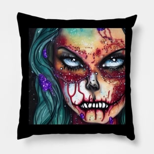 Let the Zombies Hit the Floor Pillow