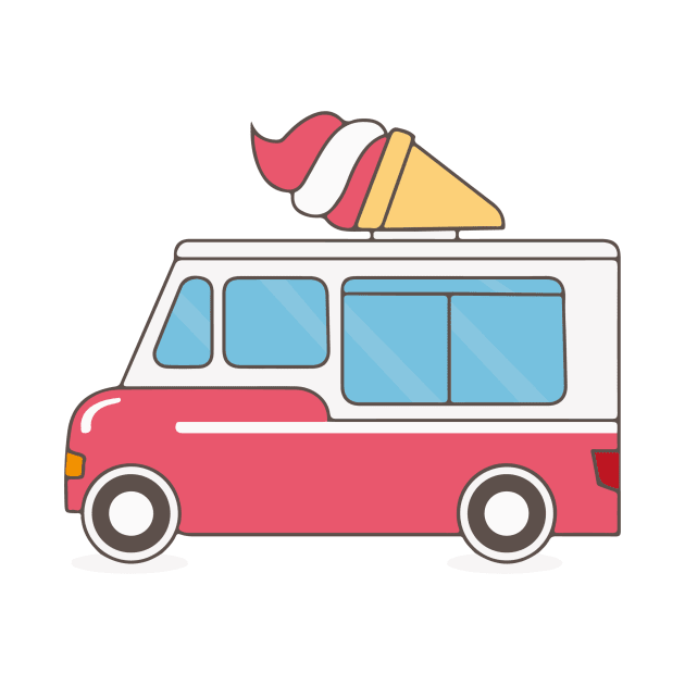 Ice Cream Van by kiereneG