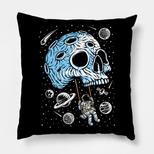 Space Skull Swing Pillow