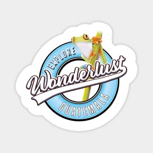 Explore Guatemala wonderlust logo Magnet