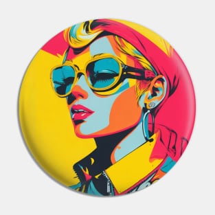 Iconic Vibes - Capturing the Energy of Pop Art Pin