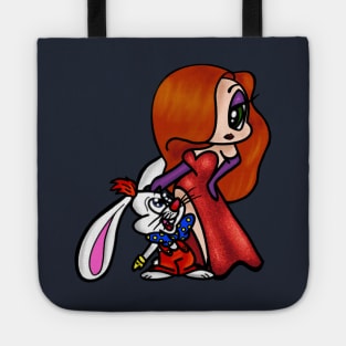 Roger and Jessica Rabbit Tote