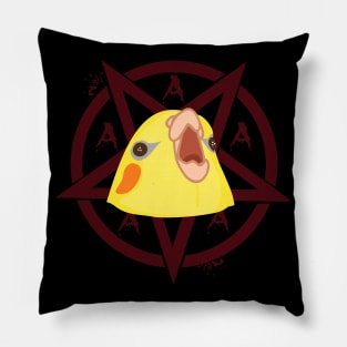 pentagram birb Pillow