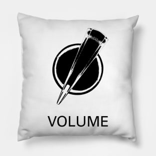 Volume Knob (Chicken-head, black) 0% Pillow