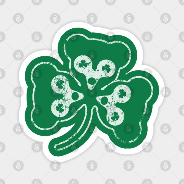 Cubish Shamrock Chicago Irish St Patrick's Day Magnet by E