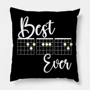 Best Dad Ever- Guitar Dad Pillow