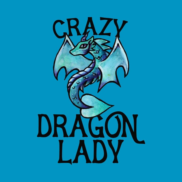 Crazy Dragon lady by bubbsnugg