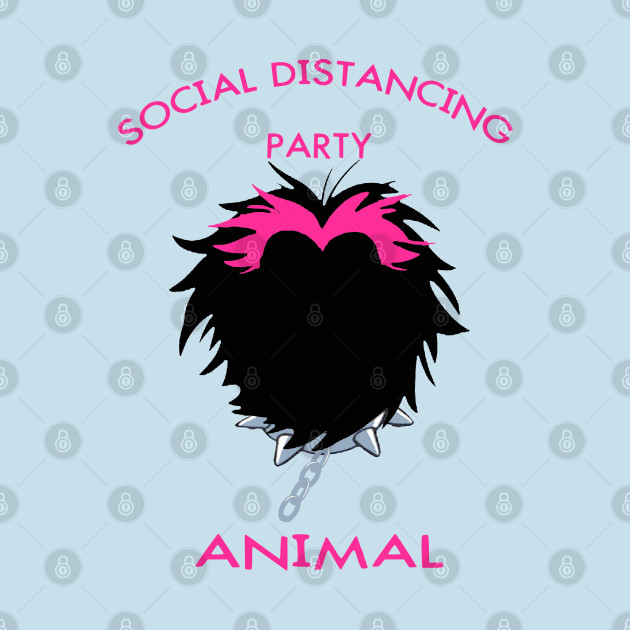 Disover Social Distancing Party Animal - Disney - T-Shirt