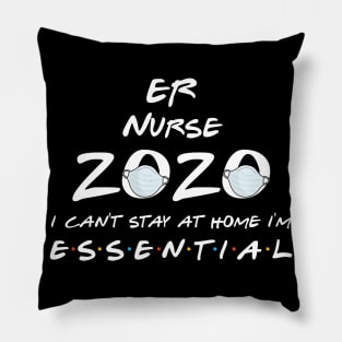 Er Nurse 2020 Quarantine Gift Pillow