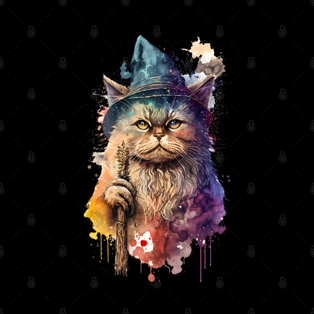 Wizard Cat by ArtisticCorner