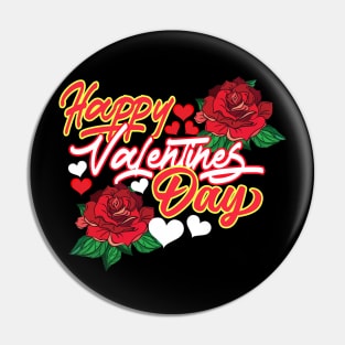 Happy Valentines Day Pin