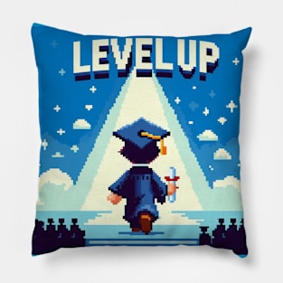 Level Up Graduation day Pillow