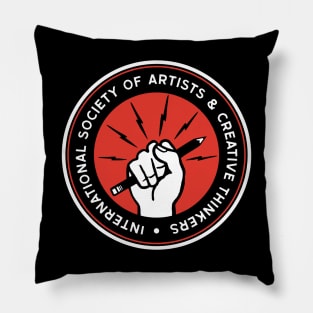 International Society of Artists & Creative Thinkers Pillow