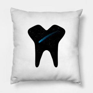 Space tooth Pillow