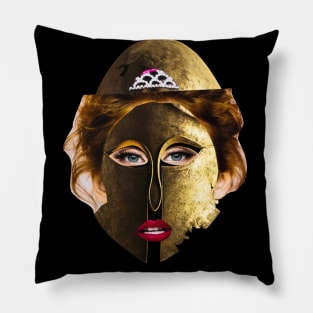 Woman Mask Pillow