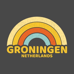 Retro Groningen Netherlands T-Shirt