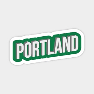 Portland, Oregon - 3D Magnet