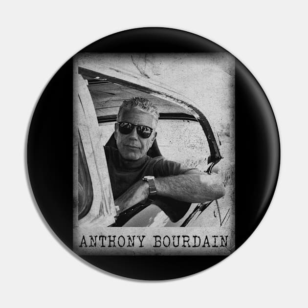 Anthony Bourdain Adventure Pin by j.adevelyn