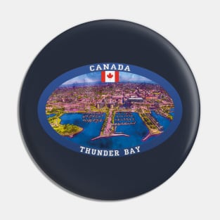 Thunder Bay Canada Travel Pin