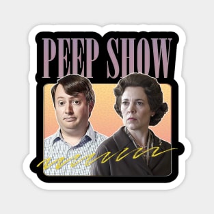 Peep Show Meme - Retro Fan Artwork Magnet