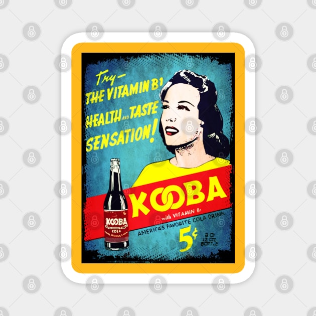 Kooba Cola Magnet by INLE Designs