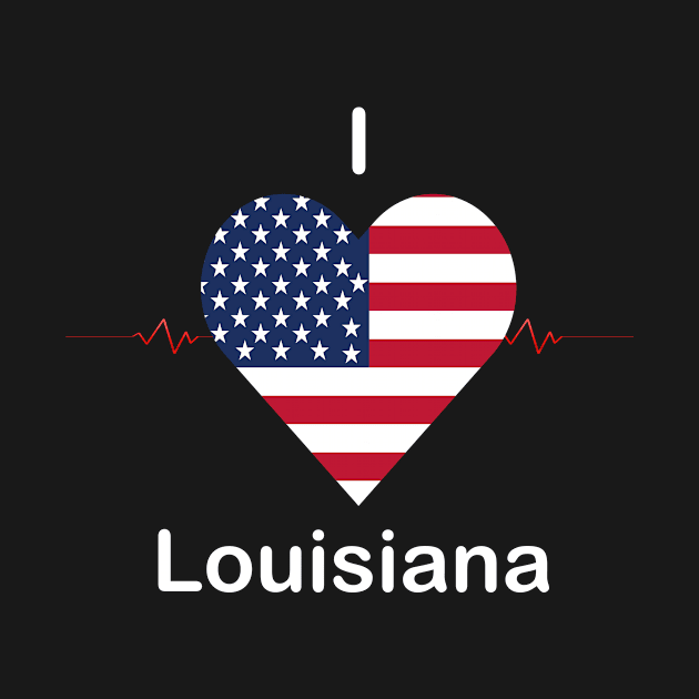 I love Louisiana by FUNEMPIRE